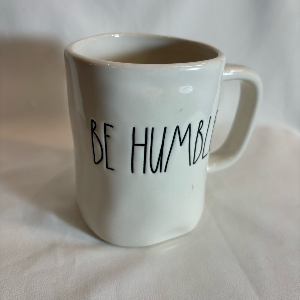 RAE DUNN BE HUMBLE Large Capacity Ceramic Mug